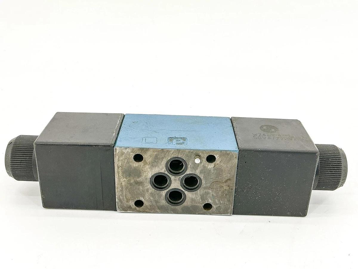 Used Rexroth 4WE6D60/0FEW110N Solenoid Valve 110/120V 50VA/220VA