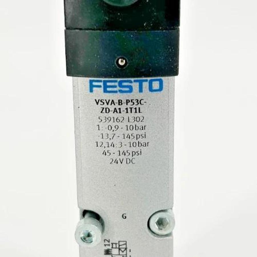 New Festo VSVA-B-P53C-ZD-A1-1T1L Pneumatic Solenoid Valve 24VDC 539162
