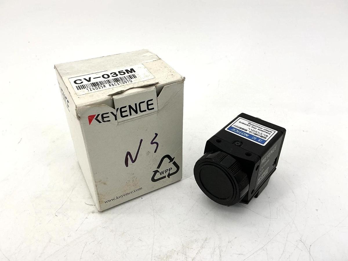 New Keyence CV-035M CCD Camera Hi-Speed Monochrome 16-Pin CV035M