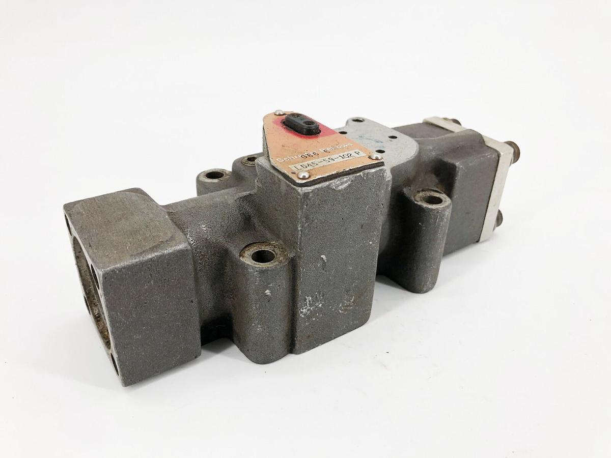 Used Schrader Bellows L545-59-102 P Solenoid Valve - No Pilot Valve