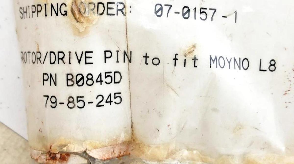 Lot of 2 New Moyno B0845D Rotor Drive Pins for Moyno LL8 CDQ - No Box