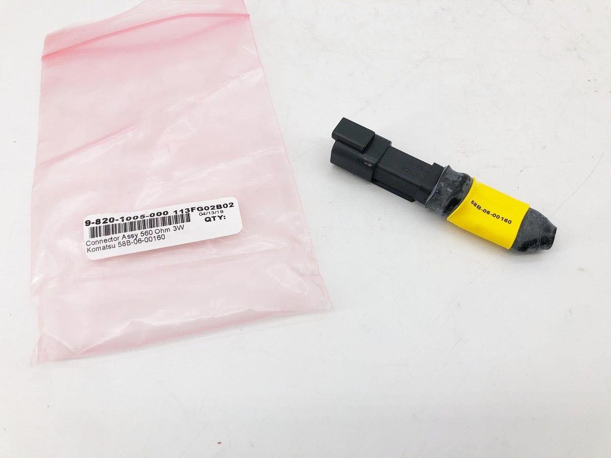 New Komatsu 58B-06-00160 Resistor 560 Ohm 3W 9-820-1005-000