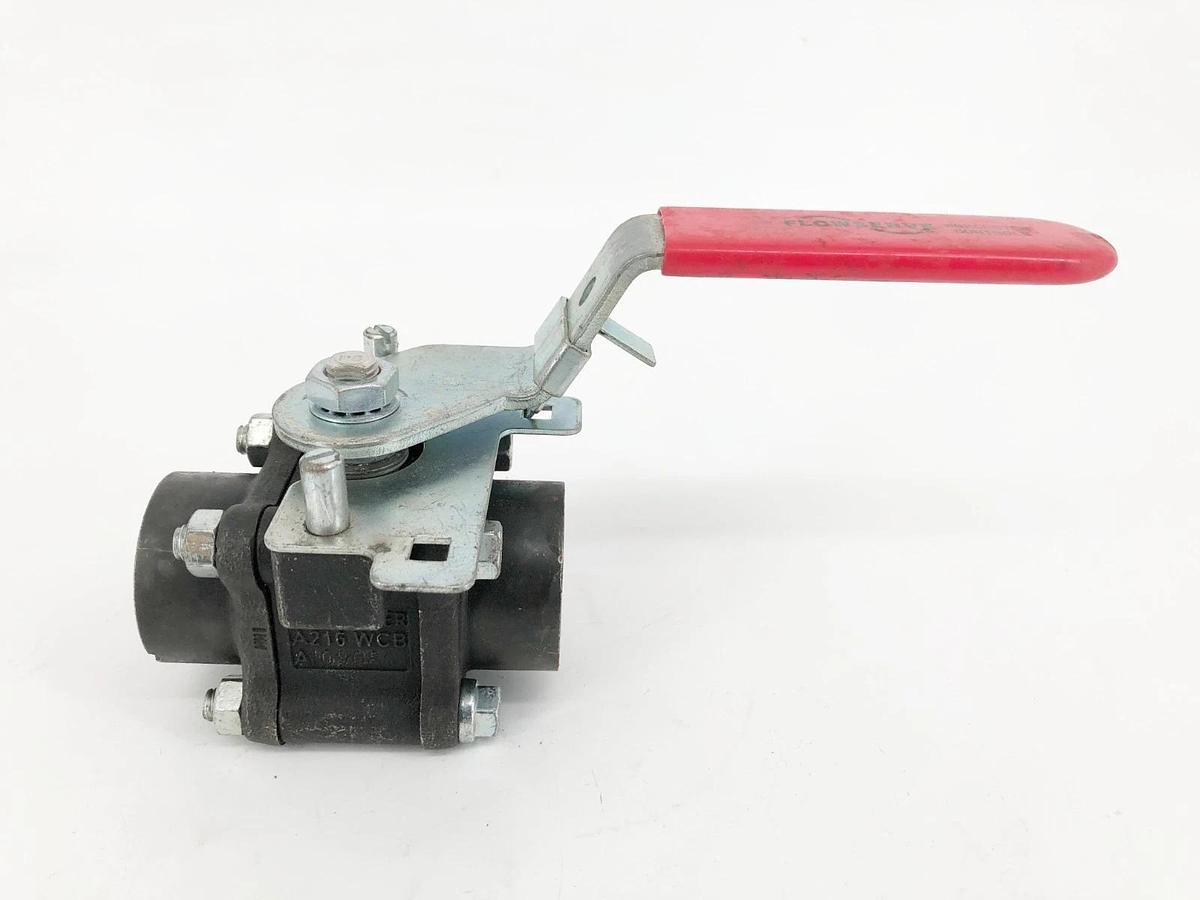 Used Flowserve 3/4-594466TTSW-V77-R21 Ball Valve Carbon Steel 1000psi