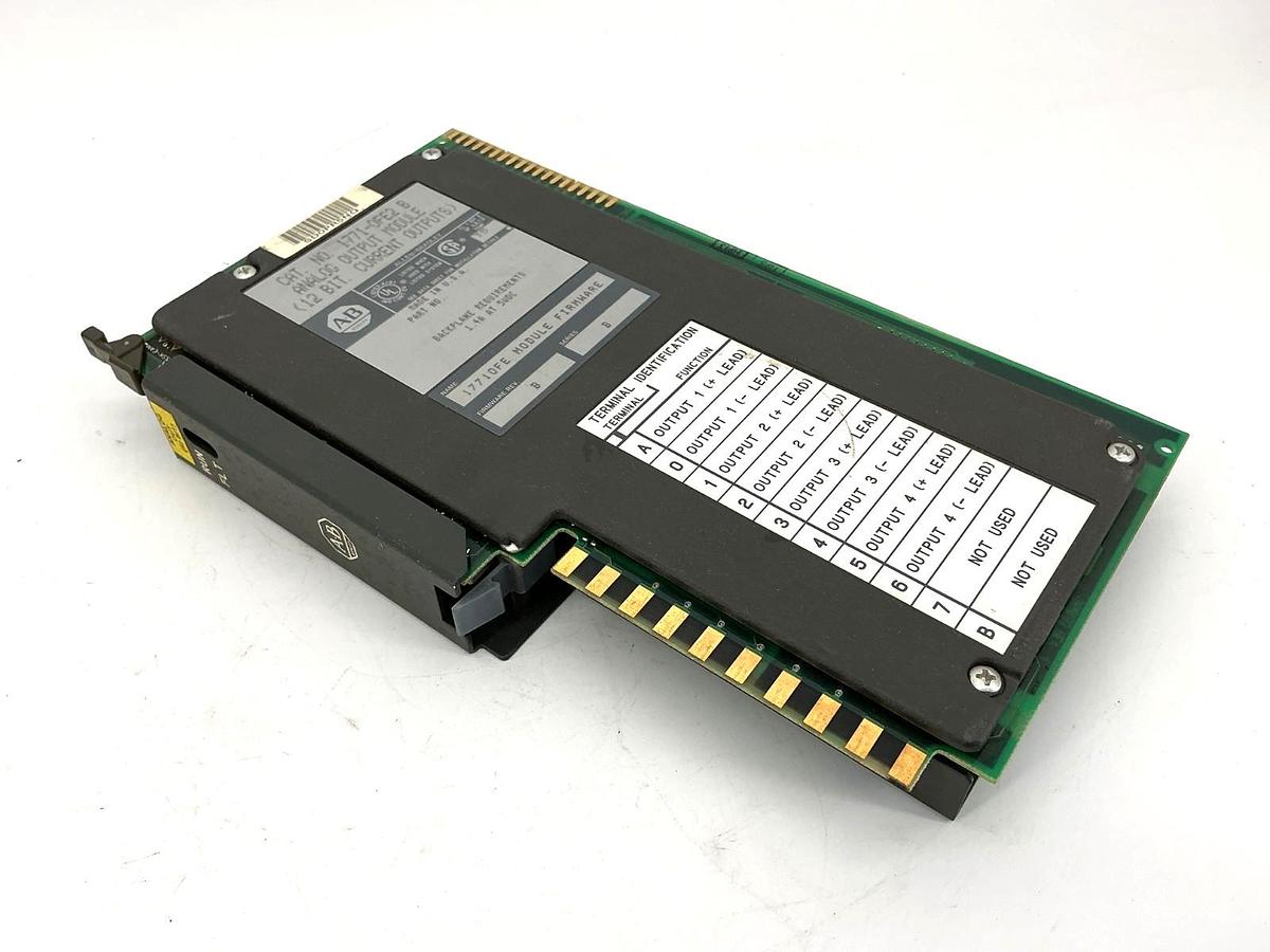 Used Allen Bradley 1771-OFE2 Ser B Analog Output Module 12-Bit 1771OFE2