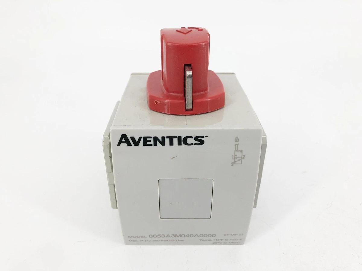New Aventics 8653A3M040A0000 Shut Off Isolation Valve 1/2" NPTF 3/2 - No Box