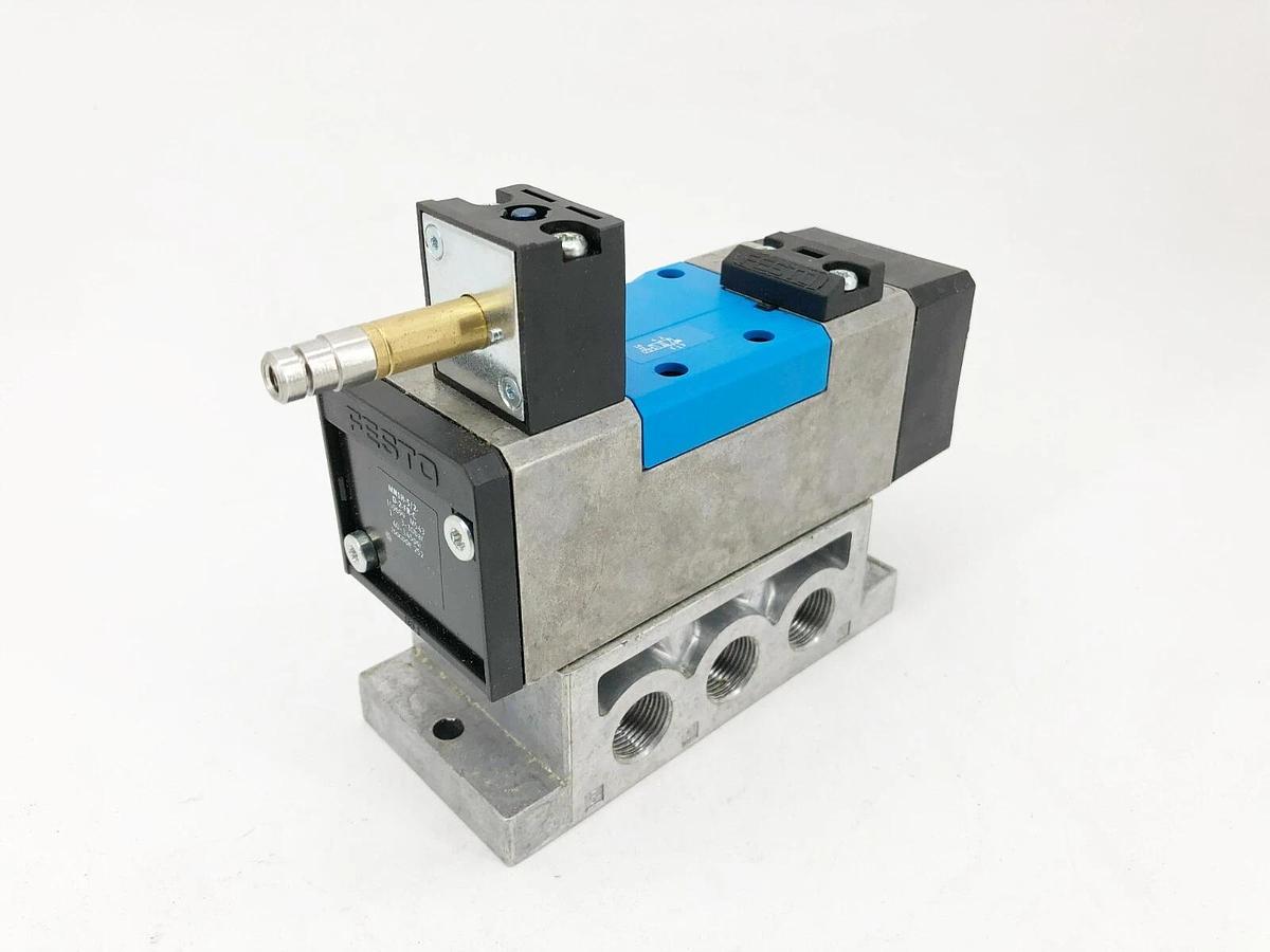 New Festo MN1H-5/2-D-2-FR-C Solenoid Valve 24VDC 2.5W 159699