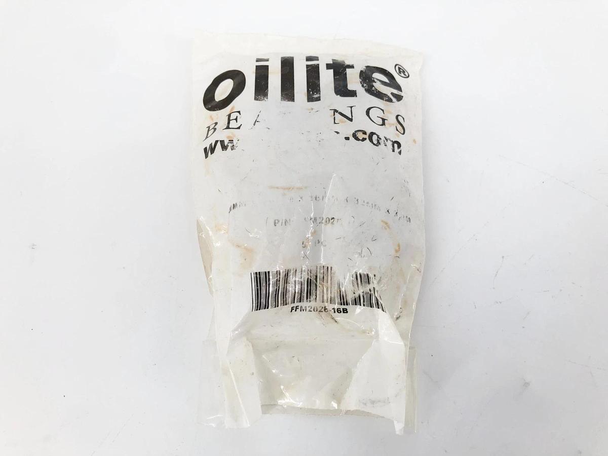Bag of 5 New Oiltite FFM2026-16B Bronze Flanged Sleeve Bearings 20mm Bore