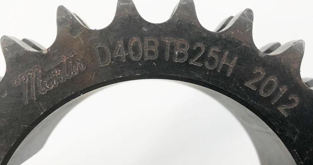 New Martin D40BTB25H-2012 Double Sprocket 25 Teeth - No Box