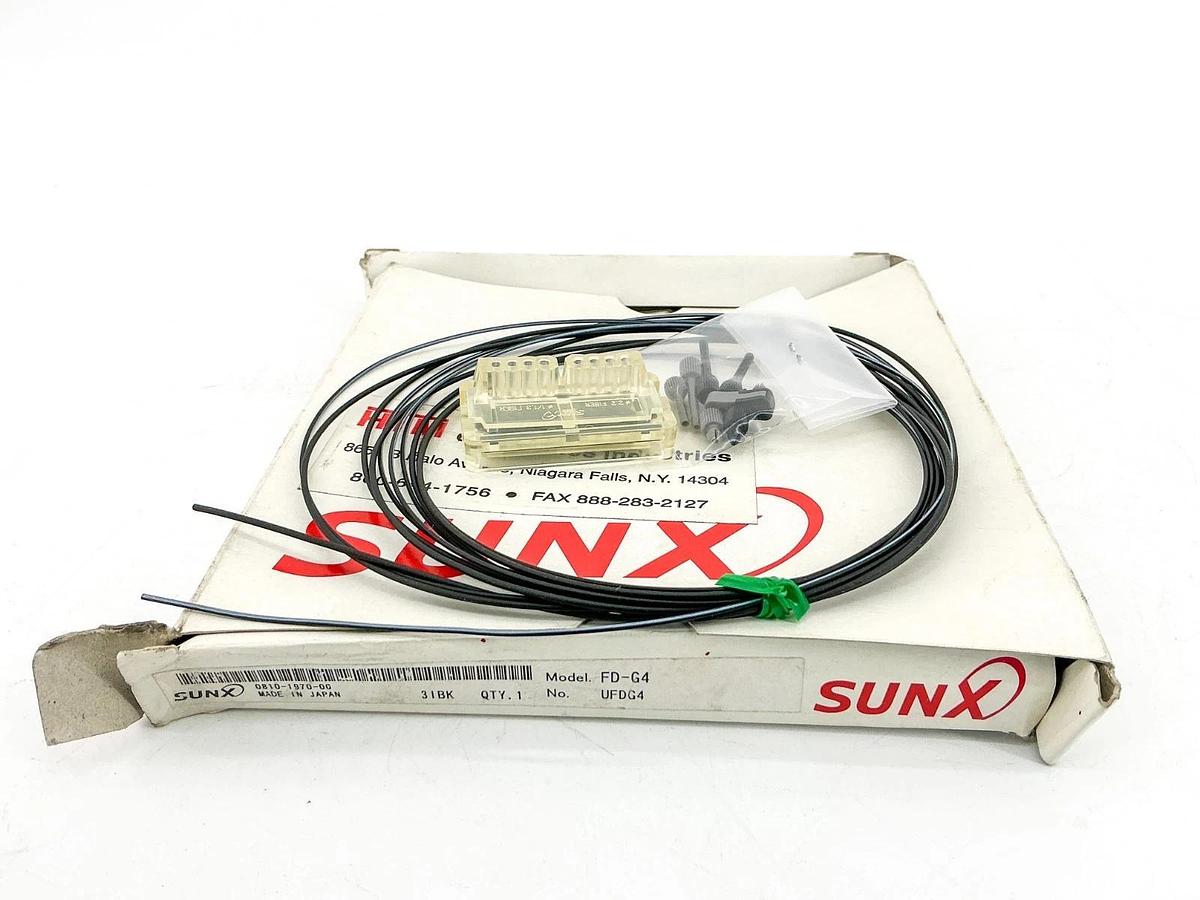 New SunX FD-G4 Photoelectric Fiber Optic Cable