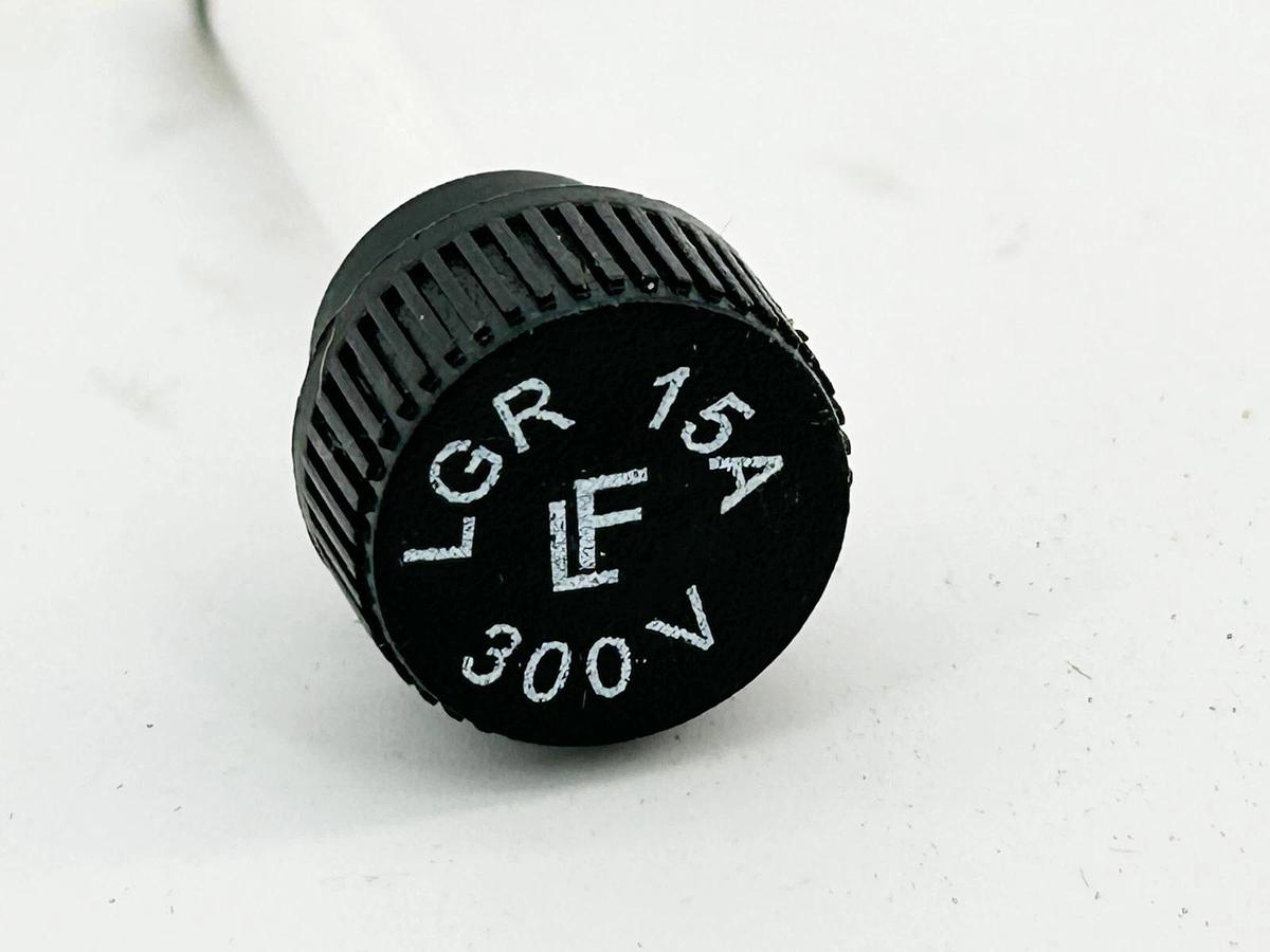 New Lot of 5 Mersen SLR-15 Glass Fuse 15A 300V
