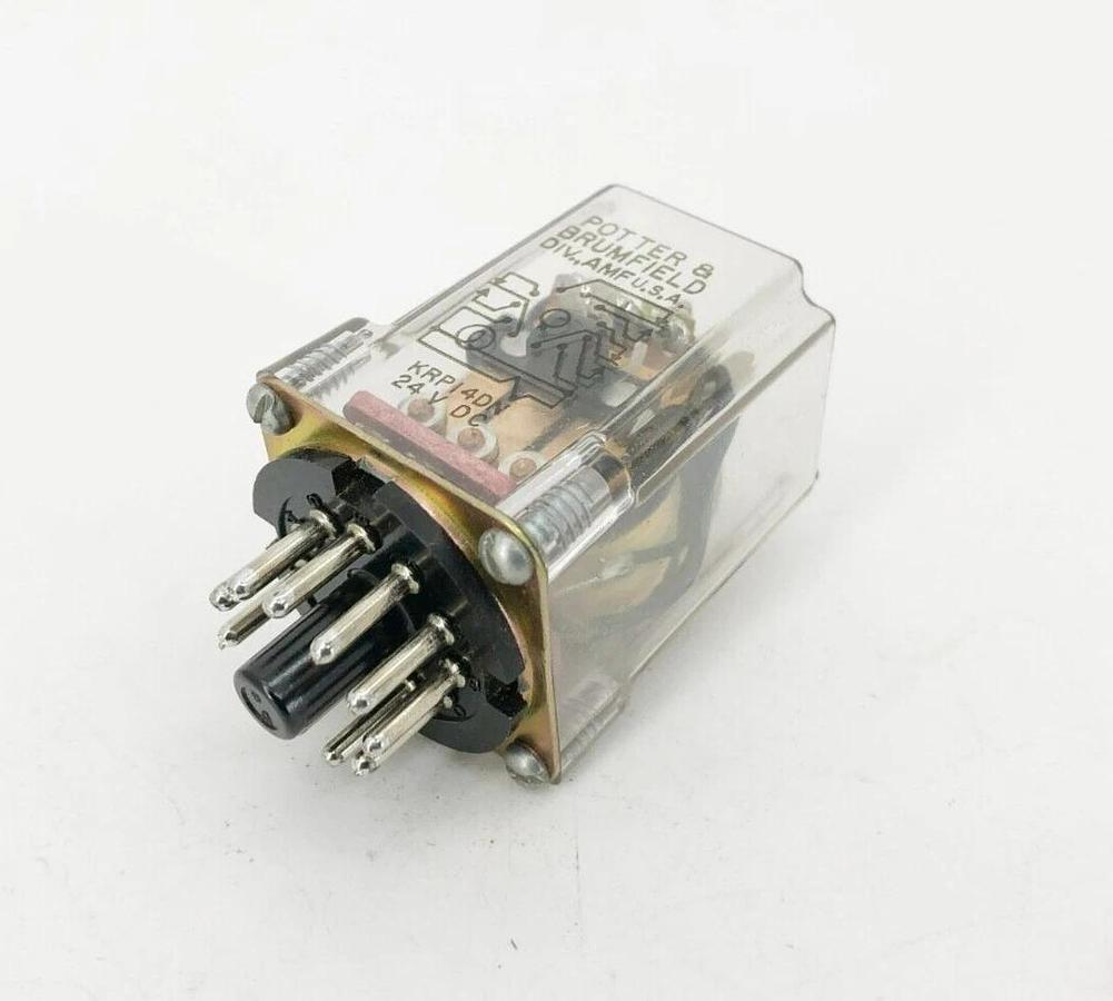 New Potter & Brumfield KRP14DN Power Relay 3PDT 24VDC 10A