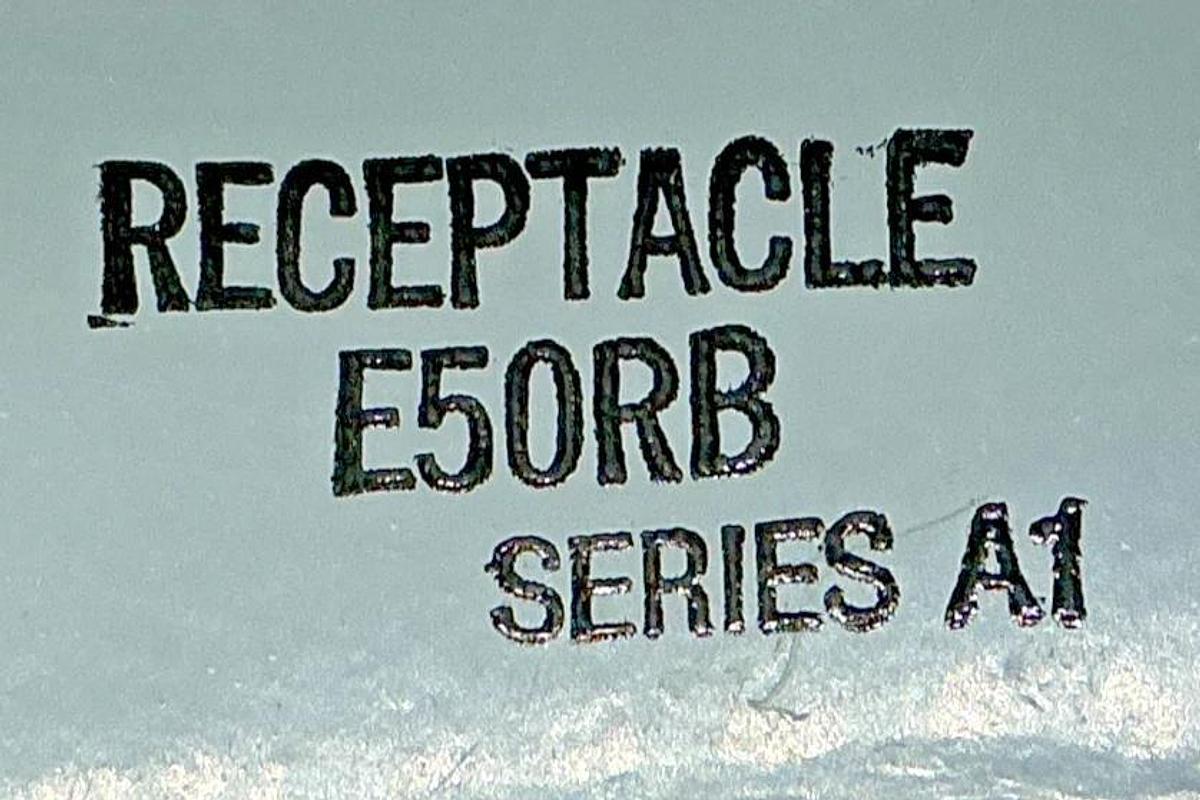 Used Lot of 5 Cutler-Hammer E50RB Series A1 Receptacle
