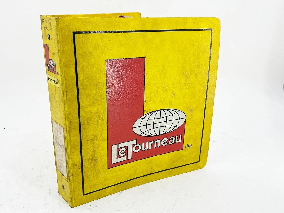 Used LeTourneau 4594 Parts Catalog 2003