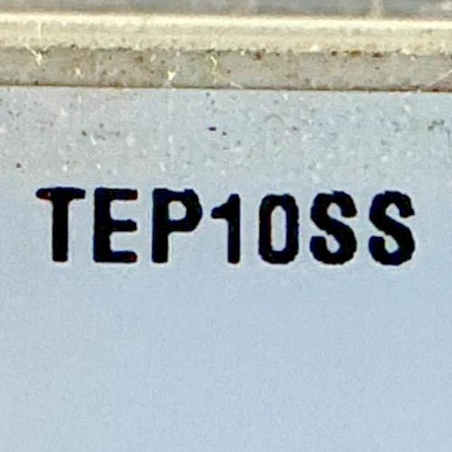 New Hoffman TEP10SS Exhaust Grill Type 1 SS 12"x13" inch MISSING PARTS - No Box