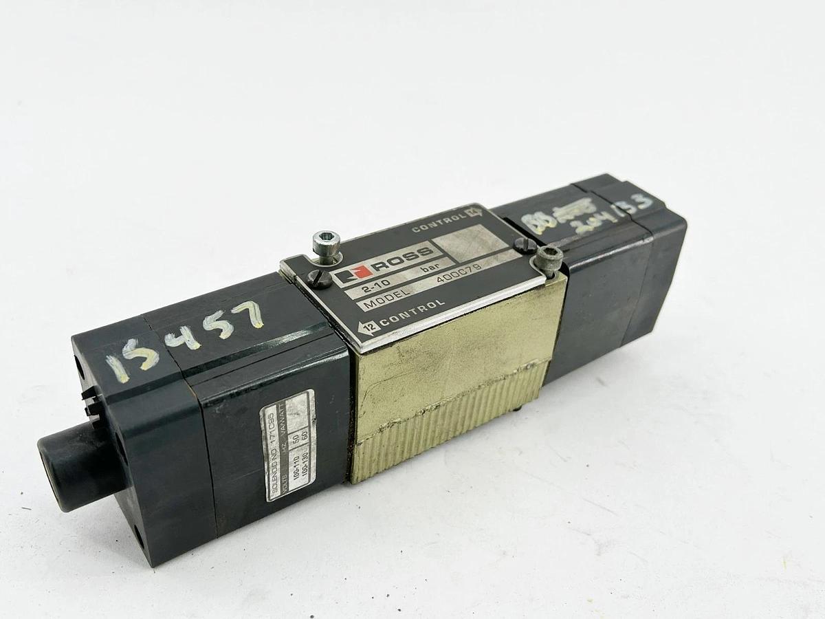 New Ross Controls 400C79 Control Valve 10Bar 120V 50/60Hz - No Box Missing Gaske