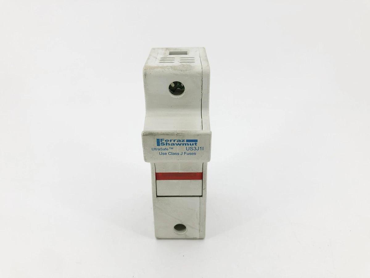 Used Lot of 3 Ferraz Shawmut US3J1I Fuse Holder W/ Indicator 30A 600V 1 Pole