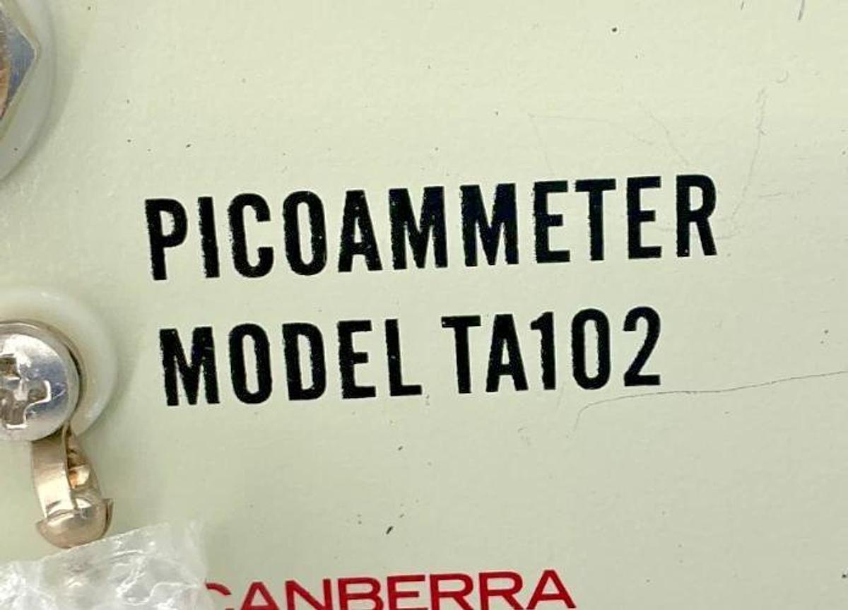 New Canberra TA102 Picoammeter Range: 0-1 MADC Scale: -14 to -6 Amperes - No Box