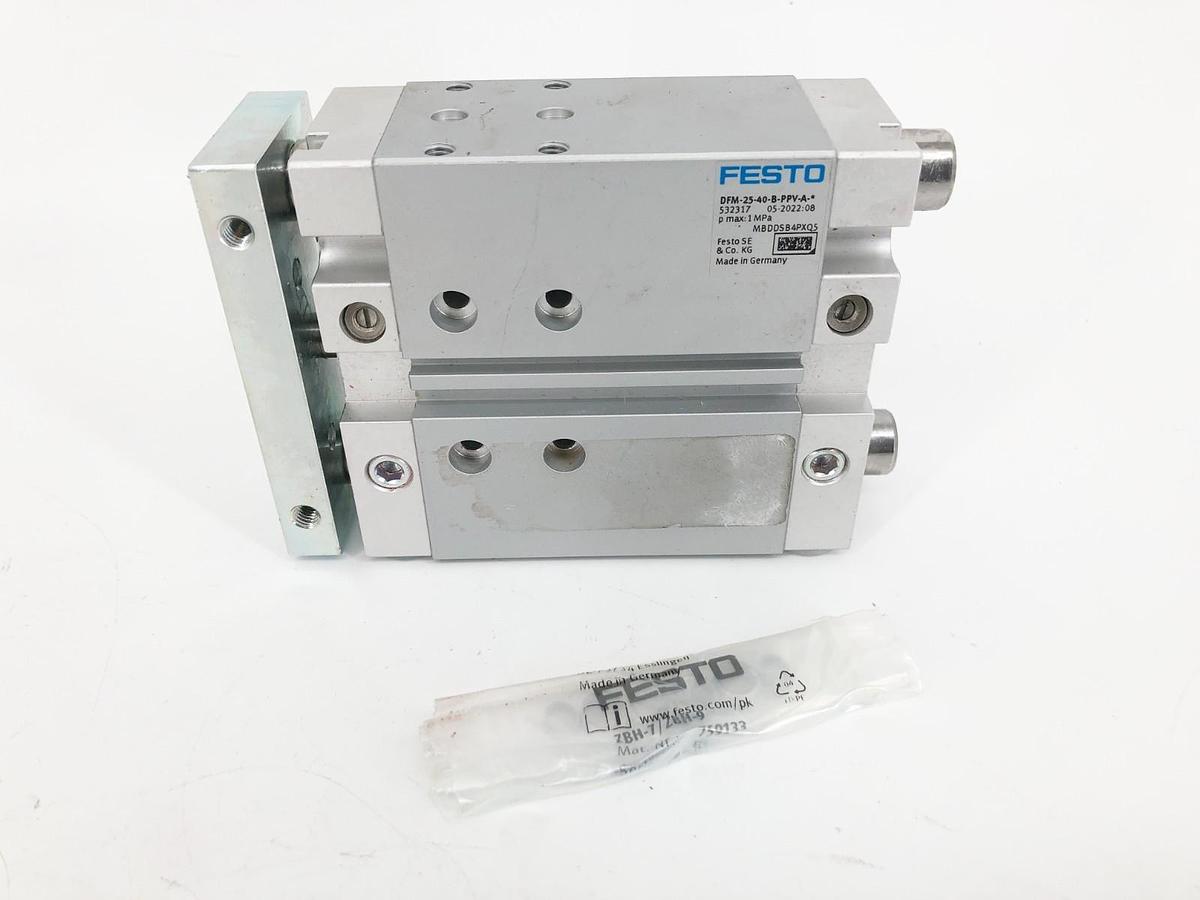 New Festo DFM-25-40-B-PPV-A-* Guided Drive 532317 - No Box