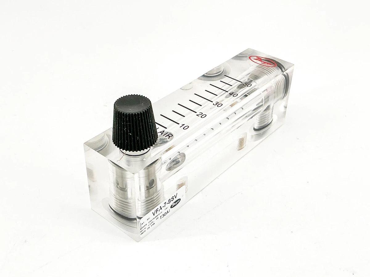 New Dwyer VFA-7-SSV Visi-Float Flow Meter 5-50 SCFH AIR 116007-01