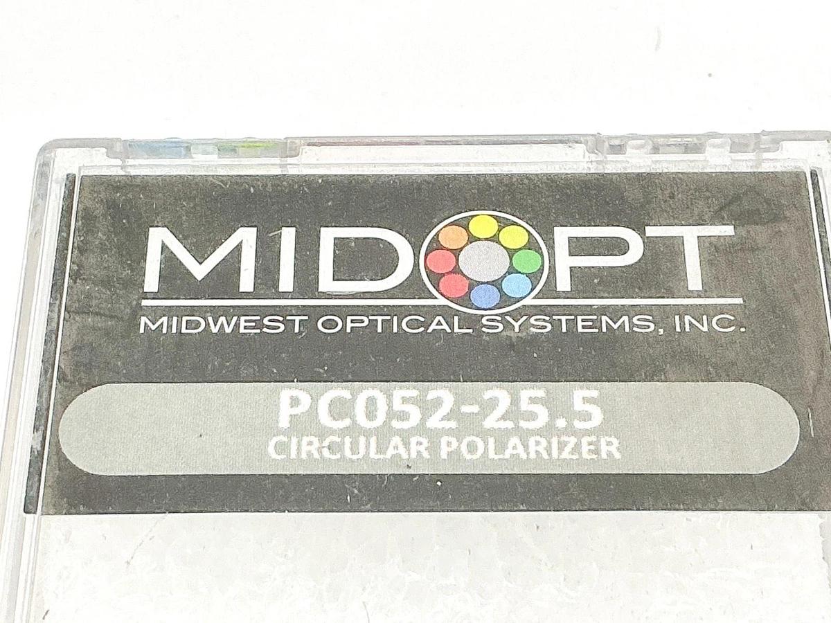 New Midwest Optical Systems PC052-25.5 Circular Polarizer Lens