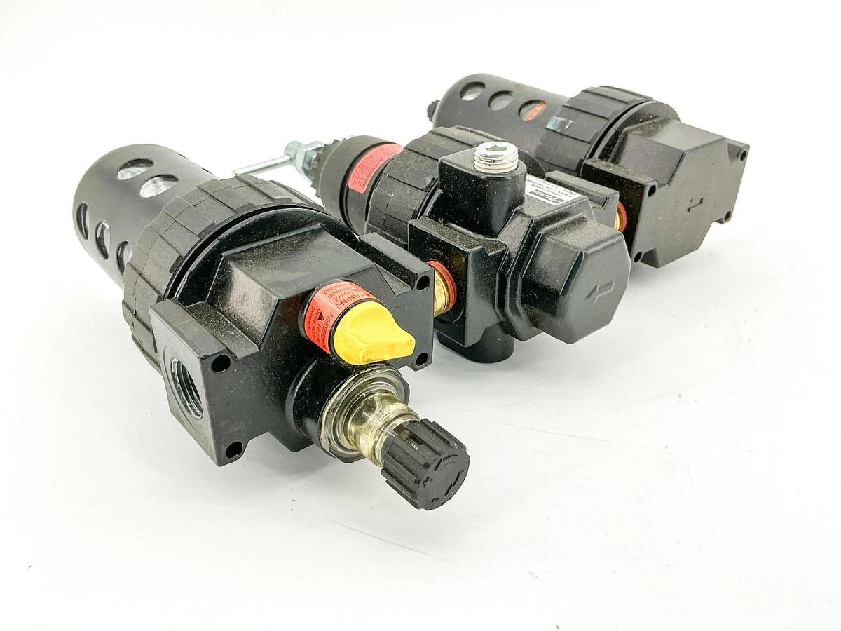 New Parker 16A2C00008 Pneumatic Filter 3 Piece Combo 150PSI 125F - No Box