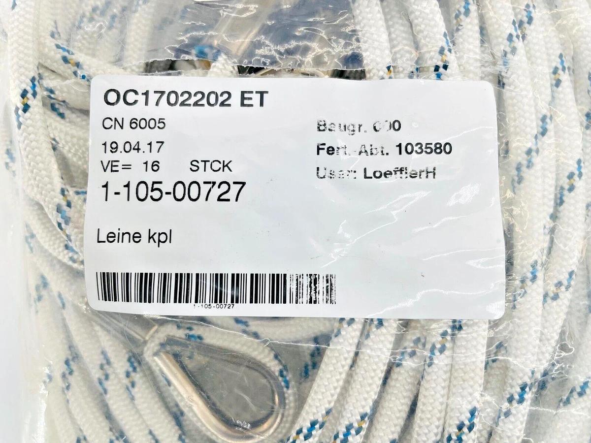 New Glatt 1-105-00727 Vectran Rope w/ Loops 1055mm and Dryer Bag OC1702202ET