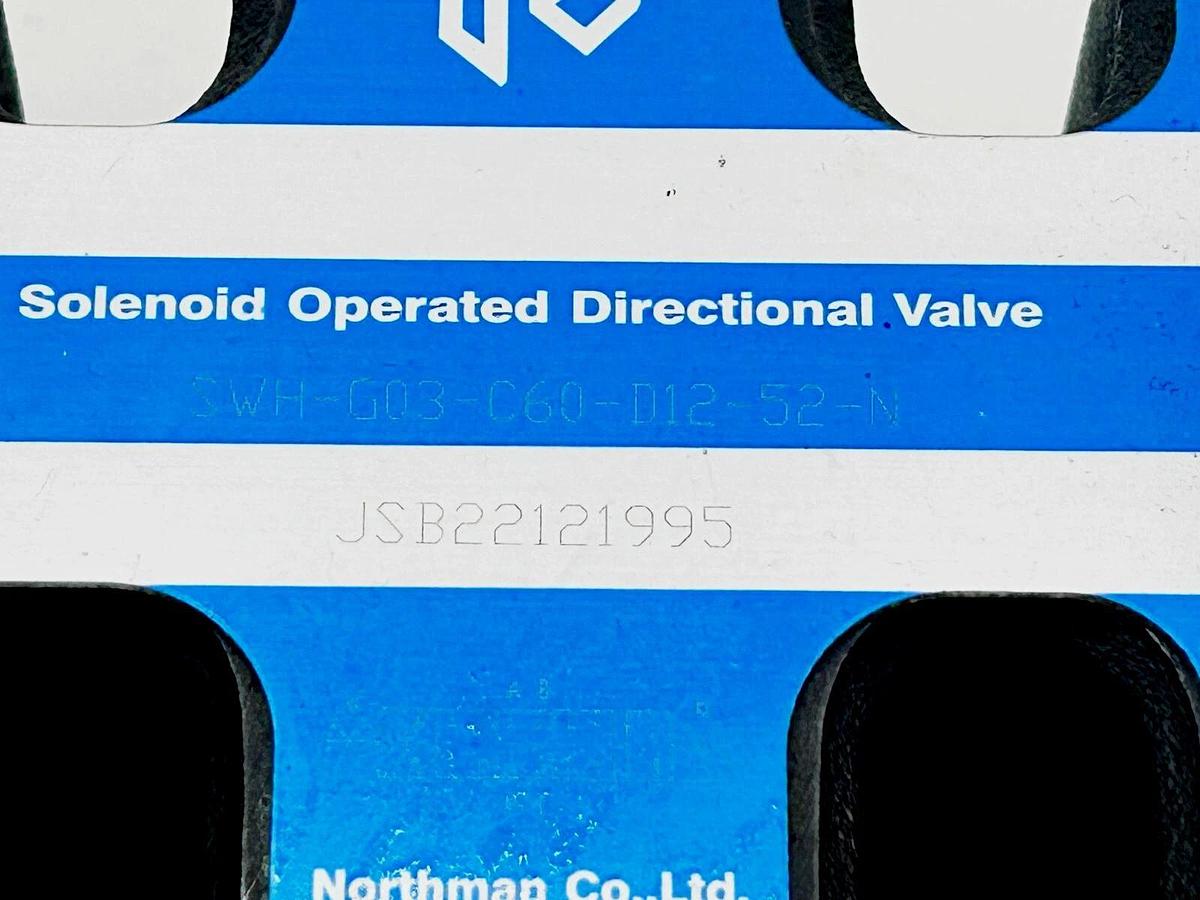 New Northman SWH-G03-C60-D12-52-N Solenoid Valve