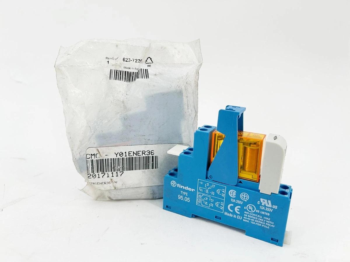 New Finder 623-7220 Interface Relay 300V 2P 10A 40-44-50 Relay 99.02.0.230.98