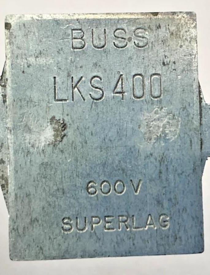 New Bussmann LKS-400 Renewal Links Superlag 600V LKS400 QTY 4 Per Box
