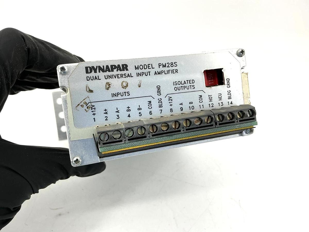 New Dynapar PM28S00 Dual Universal Input Amplifier 12VDC 115/230VAC PM28S No Box