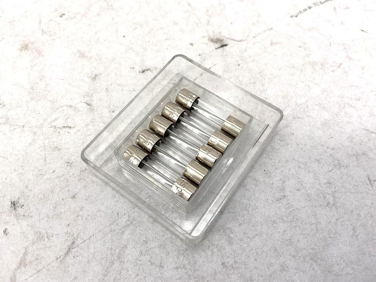 Lot of 10 New Bussmann GMD-1A Glass Mini Fuses 1A 250V