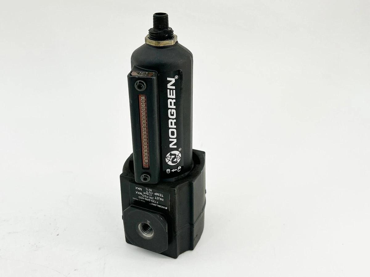 New Norgren F73G-2AN-AD3 Pneumatic Filter 1/4" Port 40 Micron 73 Series - No Box