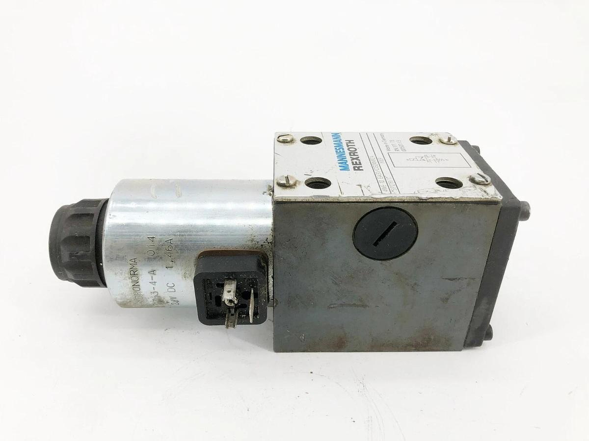 Used Rexroth 4WE10EA31/CG24N9Z4 Directional Valve 24VDC 1.46A 591219/1