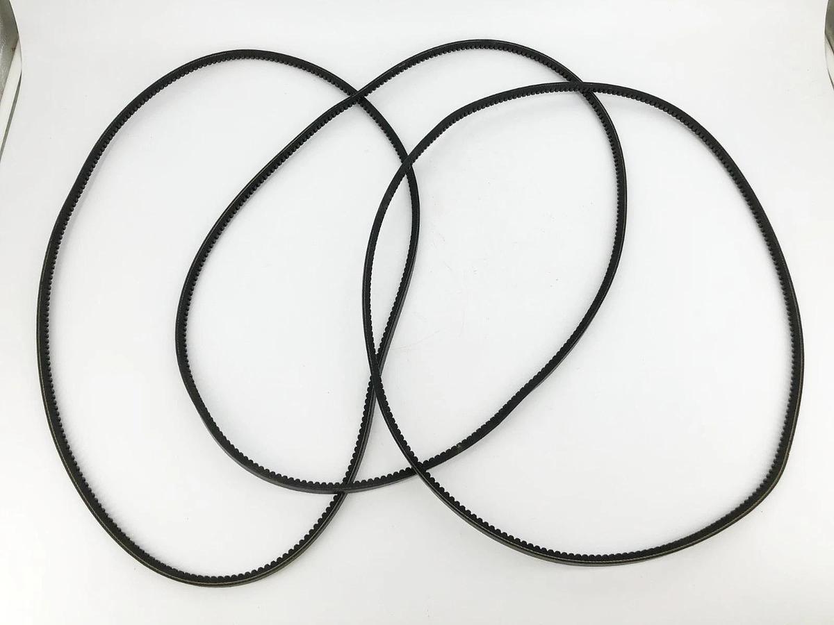 Lot of 3 New Goodyear 3VX600 HY-T Wedge Cogged V-Belts - No Box