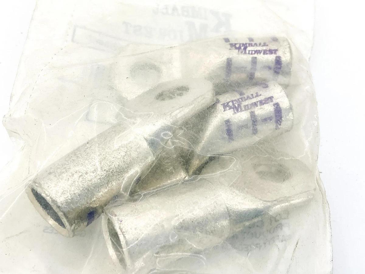 New 4 Pack Kimball Midwest 27928 Straight Barrel Magna Lug 3/0 3/8" Purple