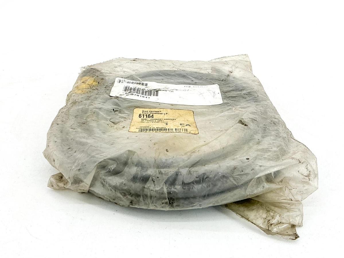 New Brad Harrison 61164 Mini-Change Cordset 4P Male 786788206987