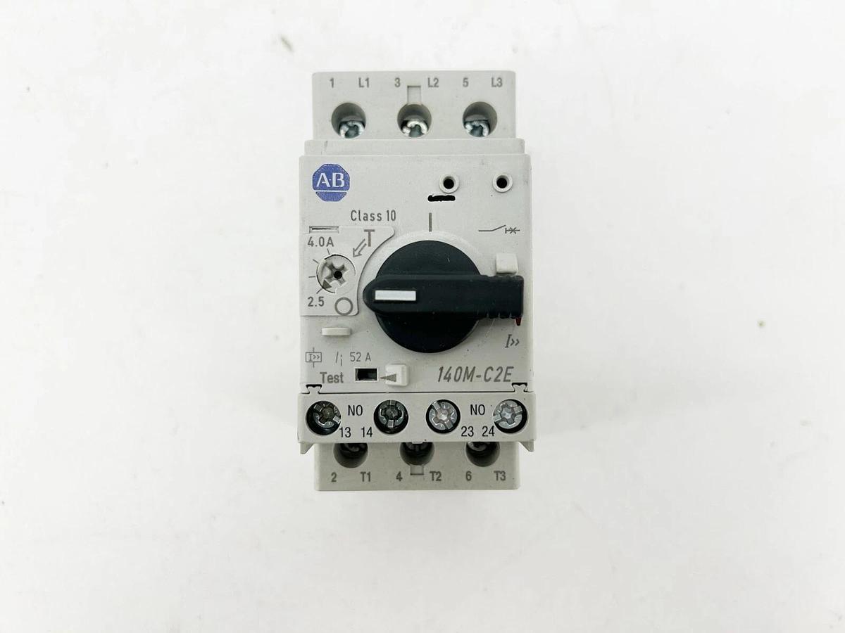 Used Allen Bradley 140M-C2E-B40 Motor Circuit 140M 3 Pole 32Amp 4A C Frame 50/60Hz Di