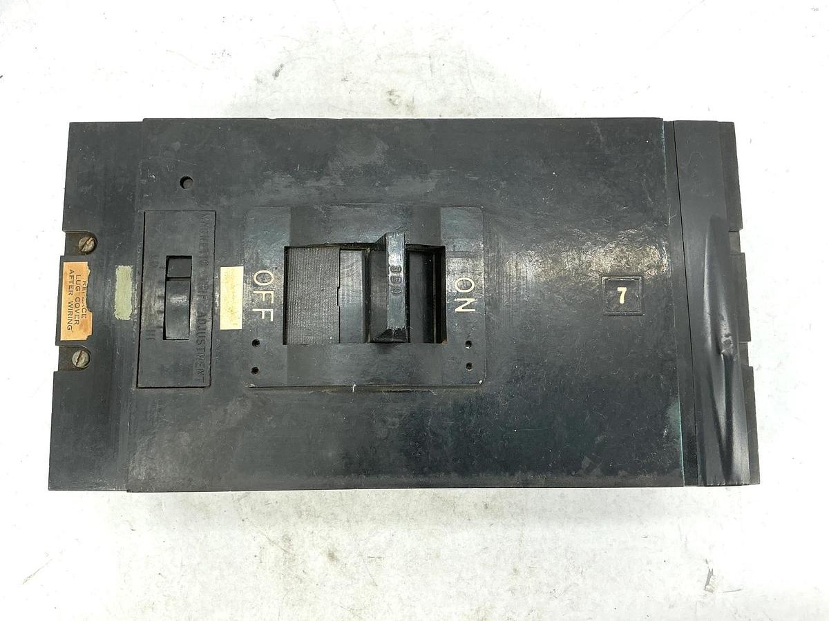 Used Square D LA-36350 Ser 2 Circuit Breaker 3-Pole 3-Phase 350A 600V