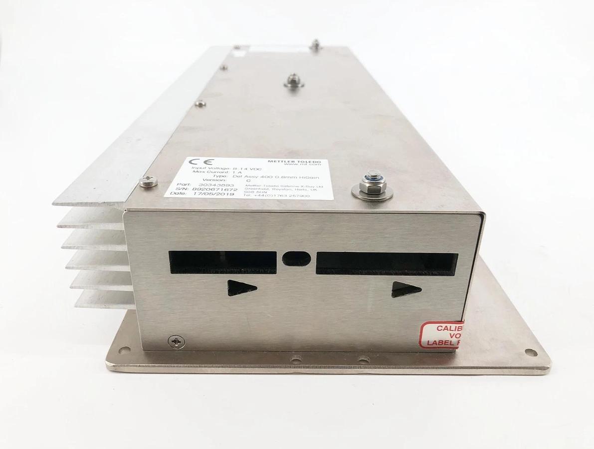 New Mettler Toledo 30343893 Detector Assembly 400 0.8mm HiGain 8-14VDC 1A