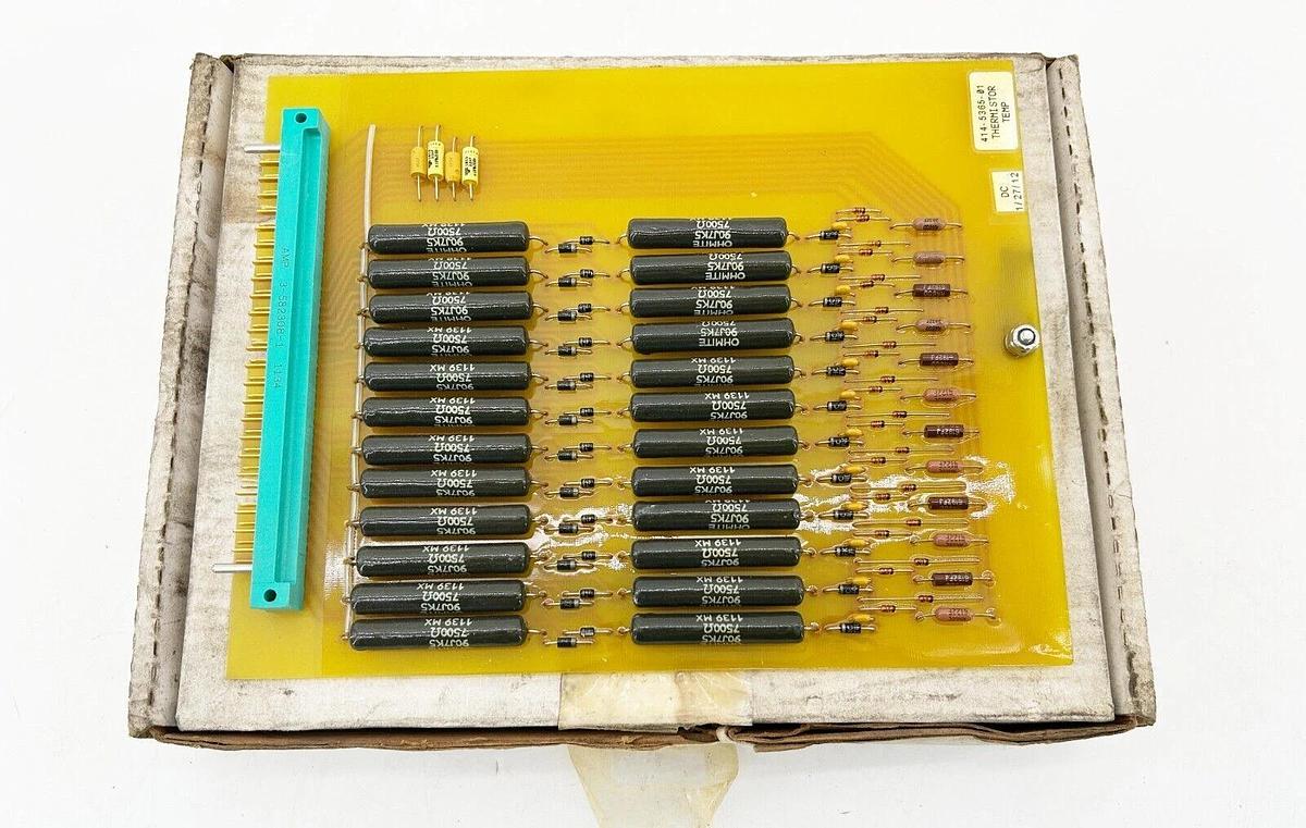 Used LeTourneau 414-5365-01 Thermistor Temp Card 414-5385