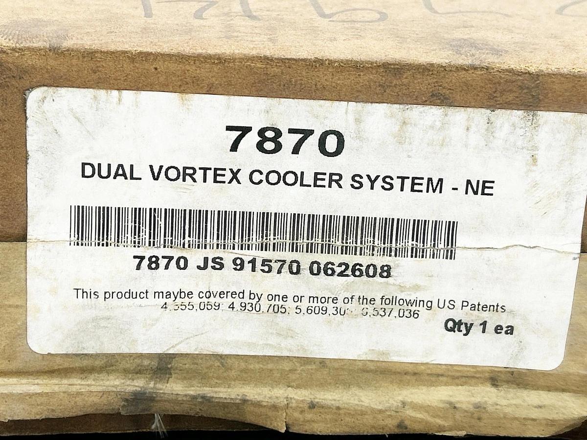 New Vortex 7870 Dual Cooler System 5000 NEMA 12