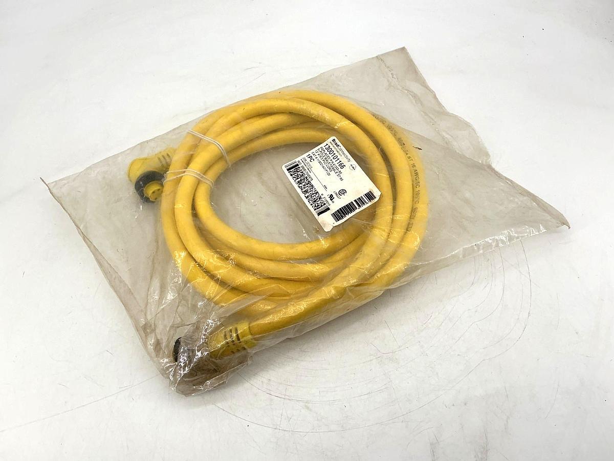 New Brad Connectivity 115021A01F120 Cordset Male/Female 5-Pin 12ft 1300101166
