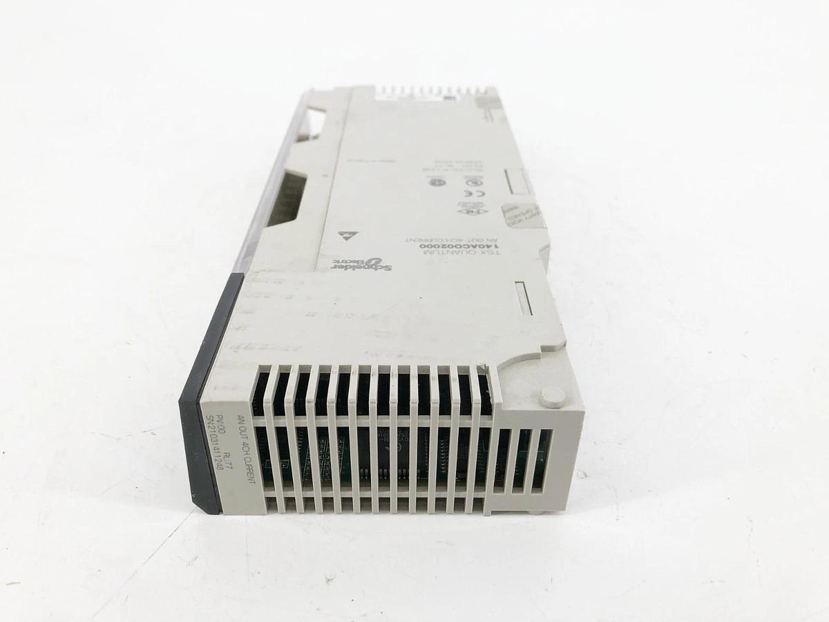 Used Schneider Automation 140ACO02000 TSX Quantum Analog Output Module 4CH