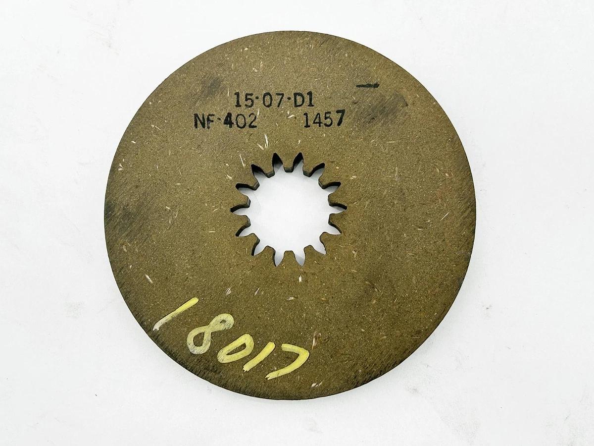New 15-07-D1 Friction Disc NF-402 1457 - No Box