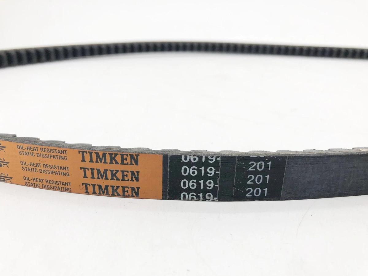 New Timken BX58 Gold-Ribbon Cogged V-Belt 21/32" x 61" - No Box