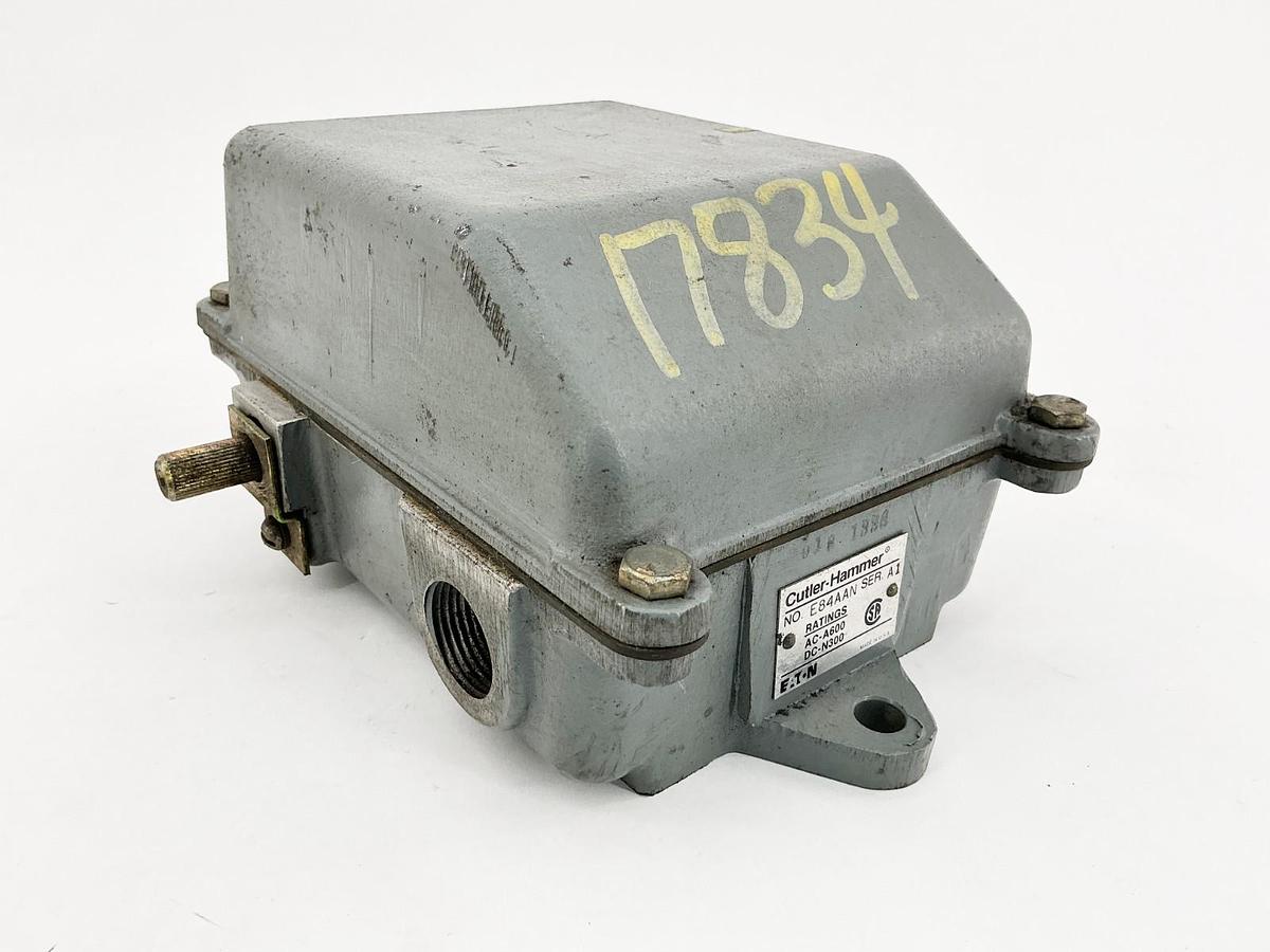 Used Cutler Hammer E84AAN Mill-Type Limit Switch Control 2200V 2NO-1NC NEMA 4