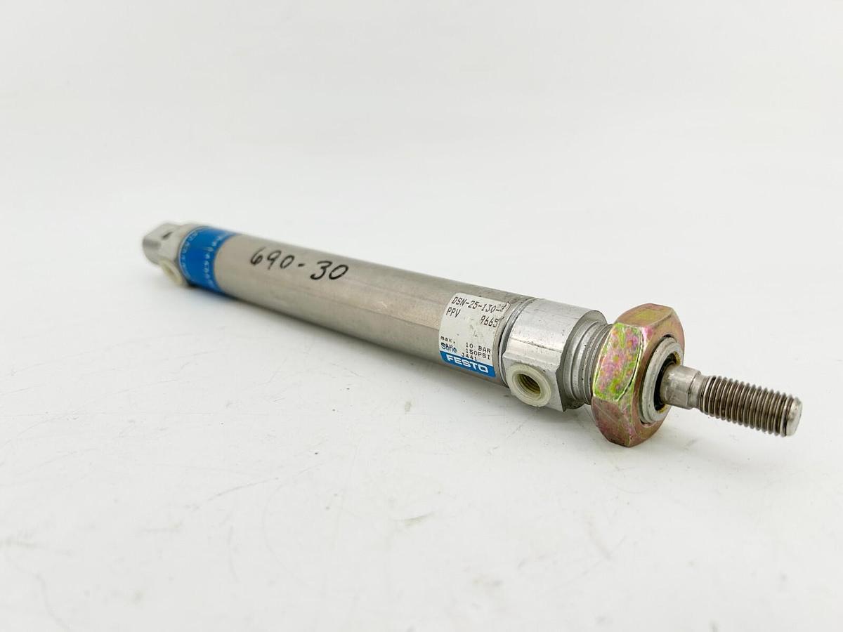 New Festo DSN-25-130-PPV Pneumatic Cylinder 10 Bar 150PSI 9665