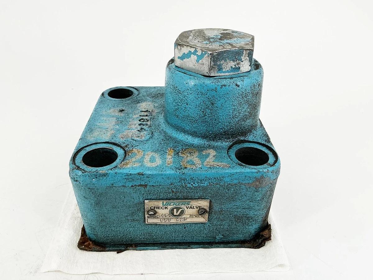 Used Vickers 308458 Check Valve 3000PSI C5G-825