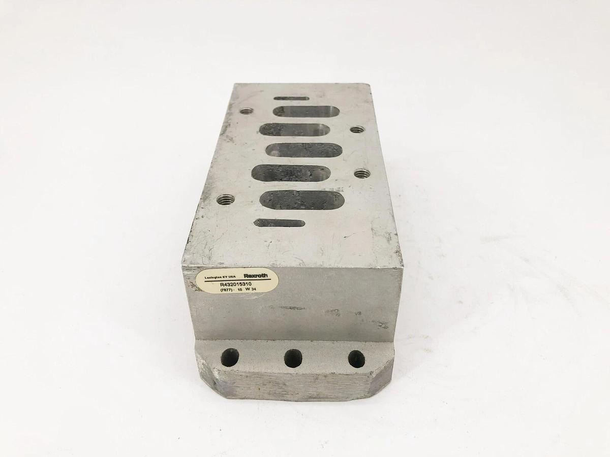 New Rexroth R432015310 Pneumatic Valve Subplate 1" Ports