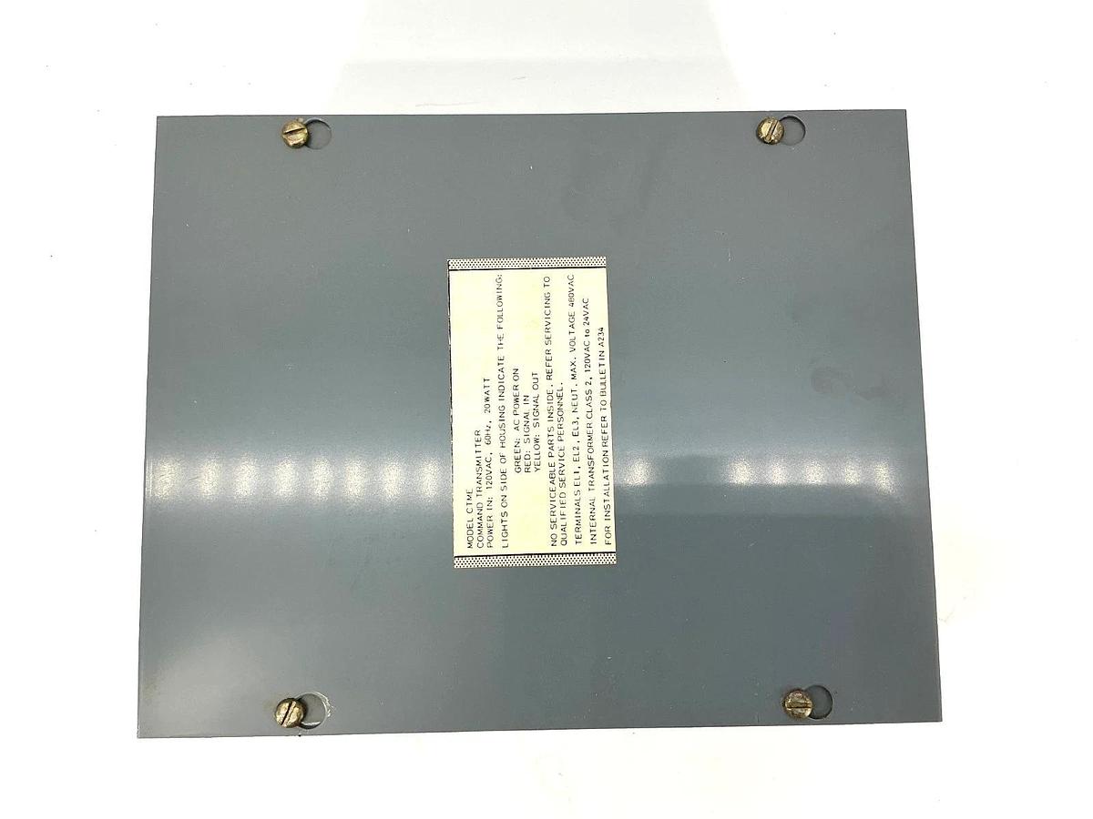 New Unbranded CTME Command Transmitter Indicating LEDs 10X8X4 20W 120VAC 60HZ
